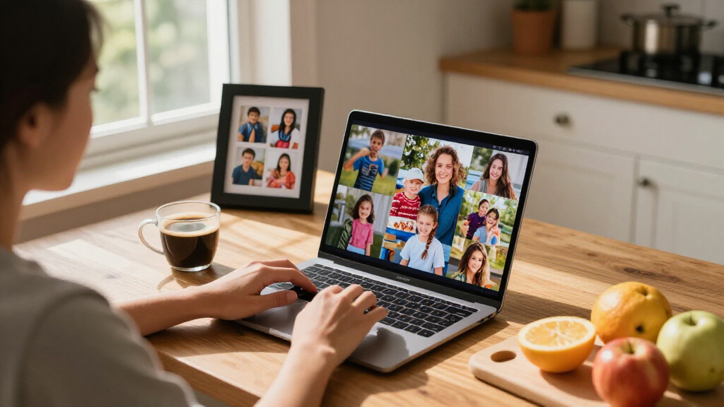 digital picture frames for long distance families
