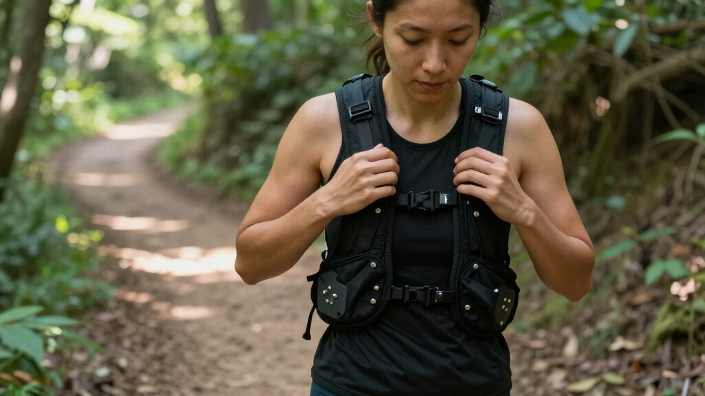 weighted vest with plate system
