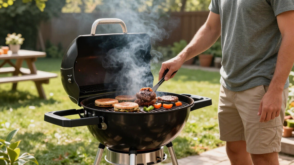 portable propane grill