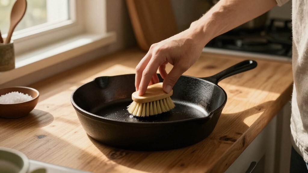 best cast iron pan cleaners