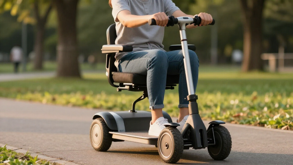 4 wheel mobility scooter for stability