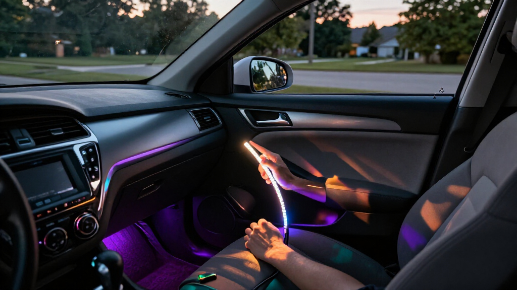 car interior ambient lighting kits