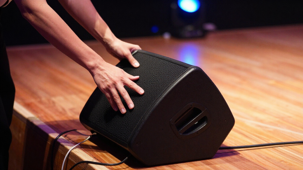 stage monitor speaker for karaoke singers
