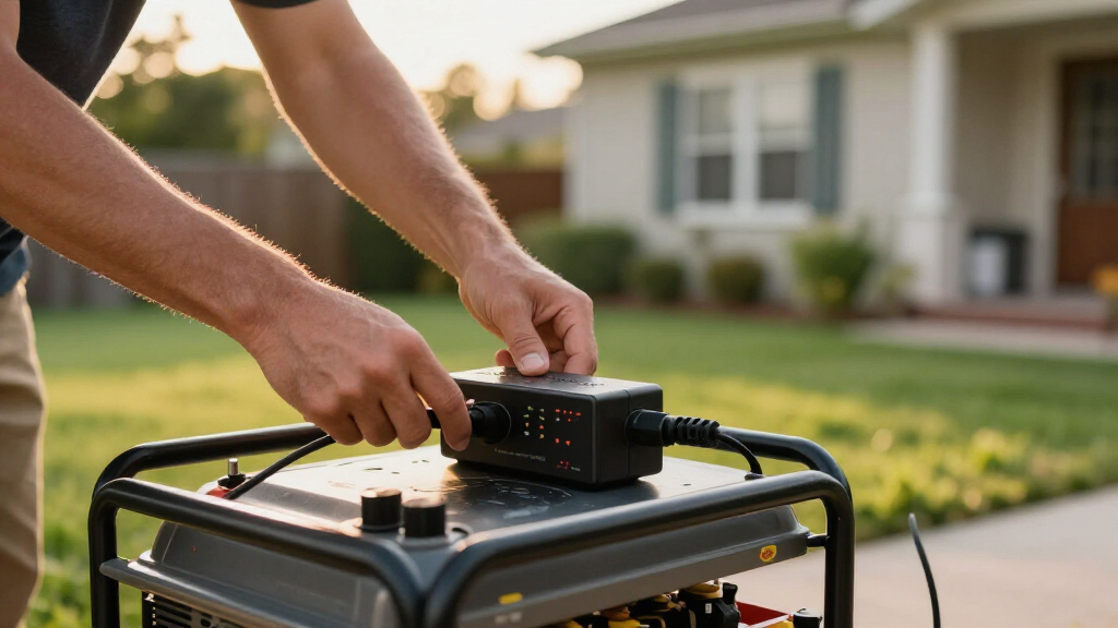 surge protector for generator power