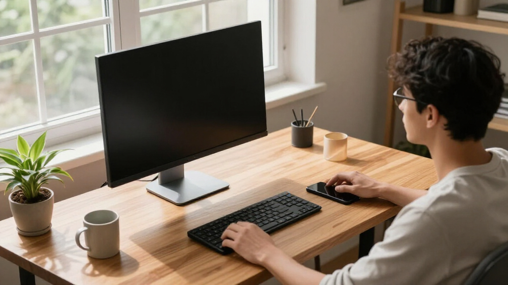 standing desk height