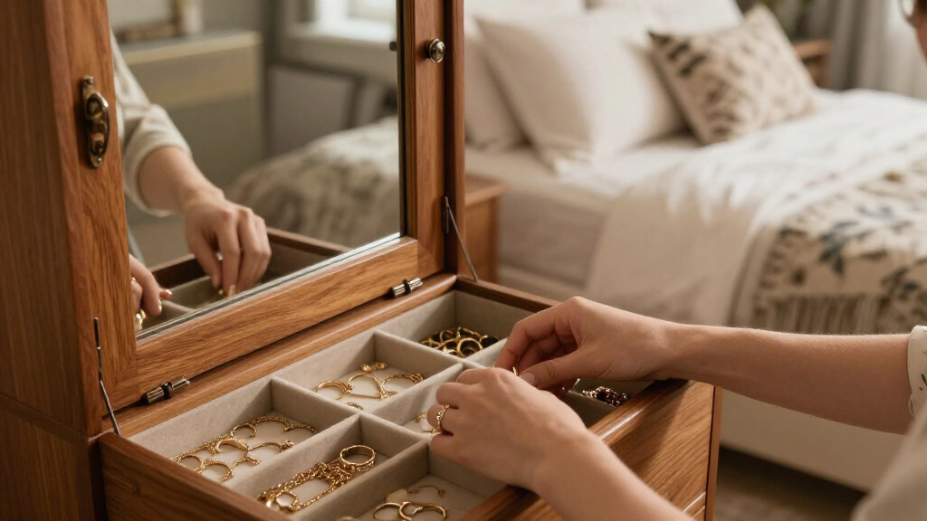 best jewelry armoires with full-length mirrors