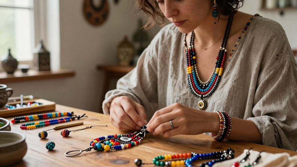 handmade cultural art jewelry