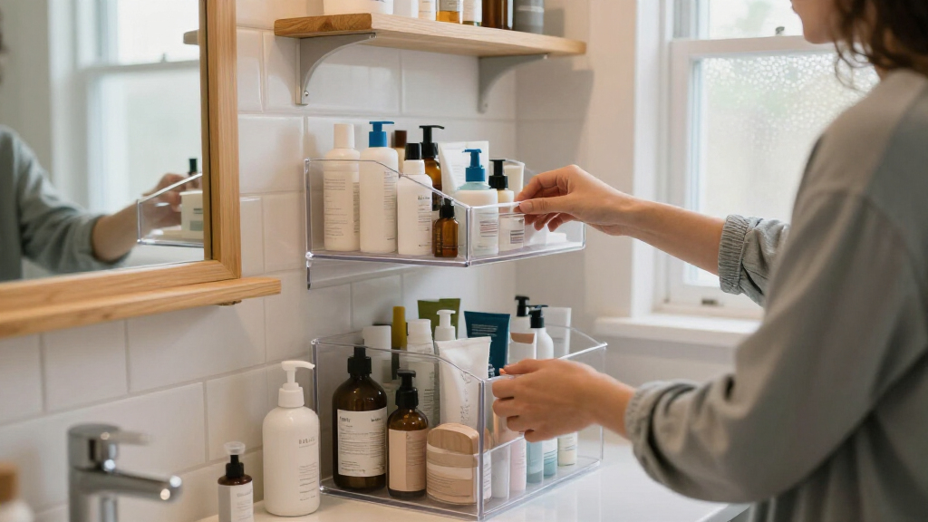 bathroom storage organizers