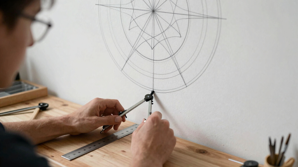 sacred geometry wall art
