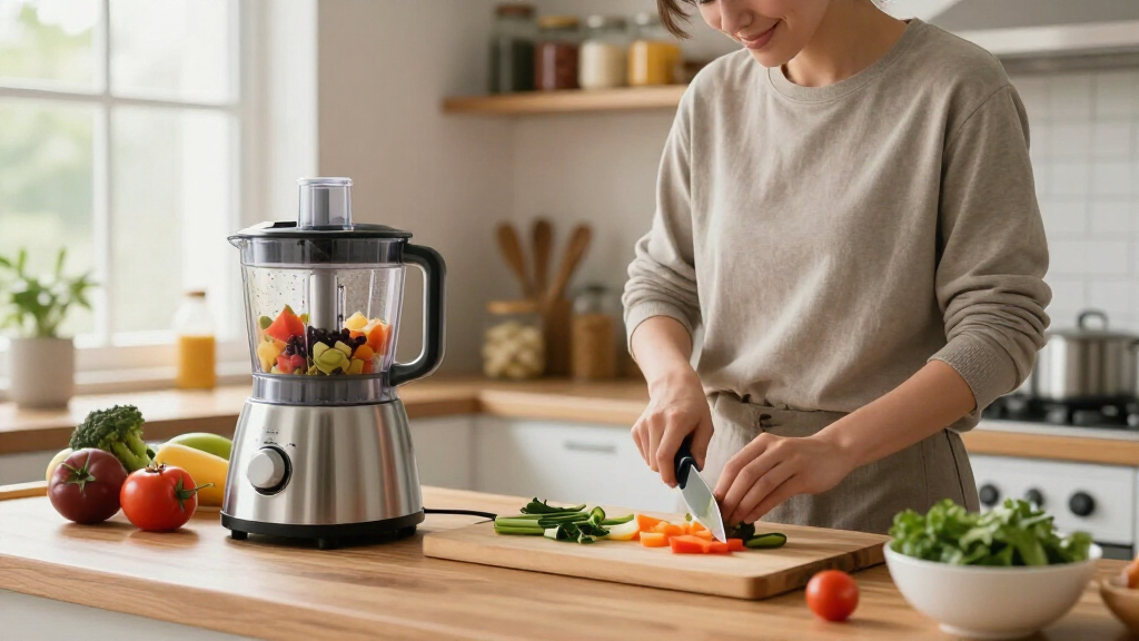 Food Processors Save More Than Time When Healthy Eating Gets Busy