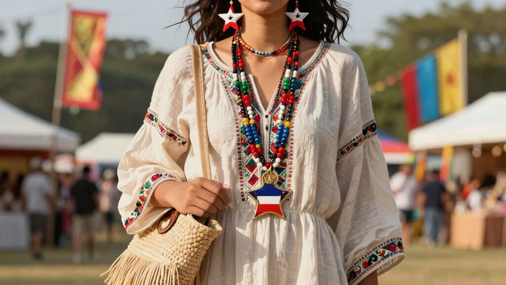 patriotic boho festival accessories