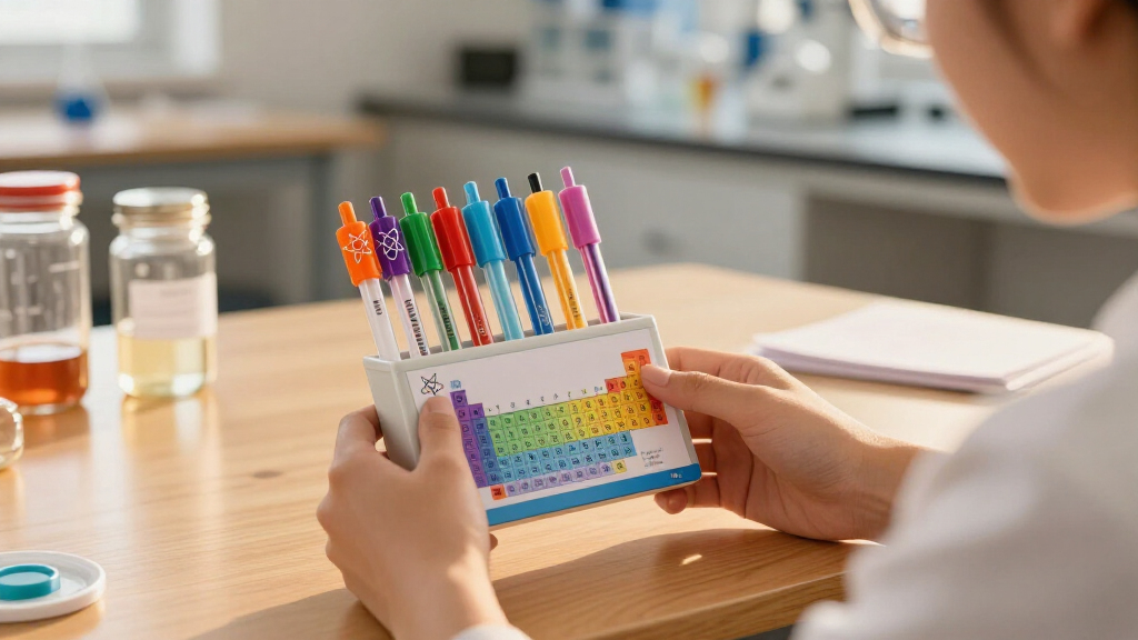 science-themed stationery sets