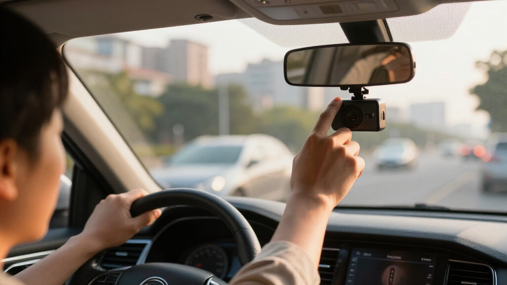4k dash cam with low light sensor