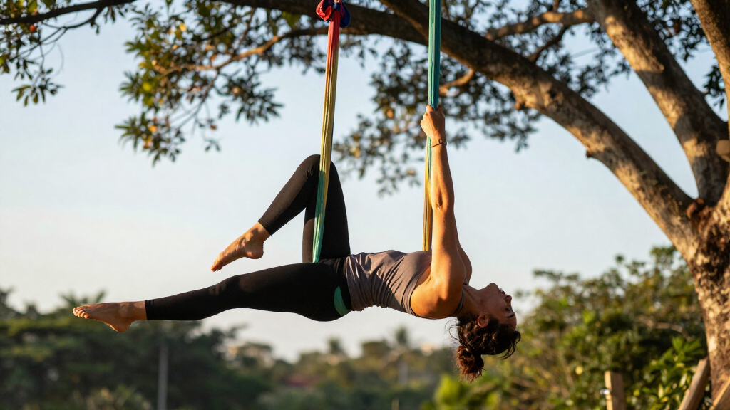 aerial yoga swing sets