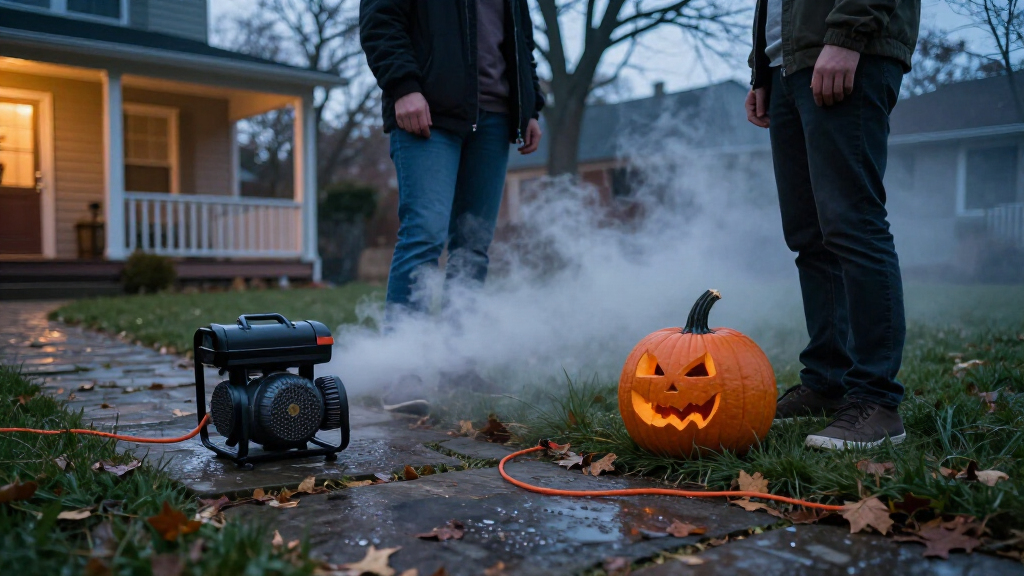 Halloween fog machines