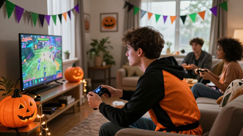 Halloween gaming party supplies