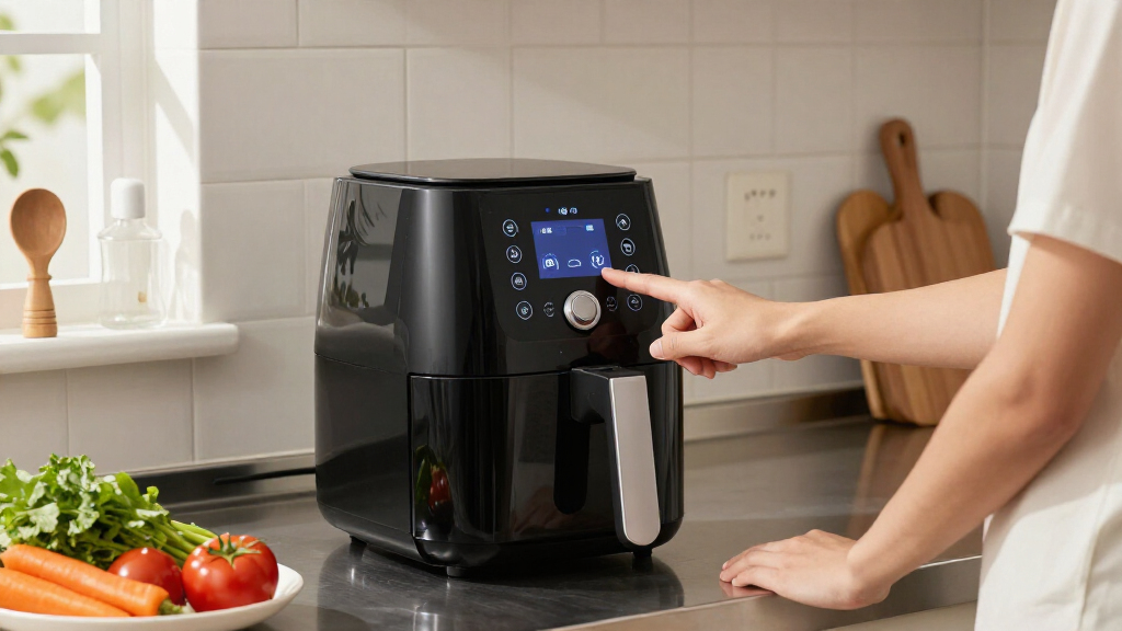 air fryers with smart controls