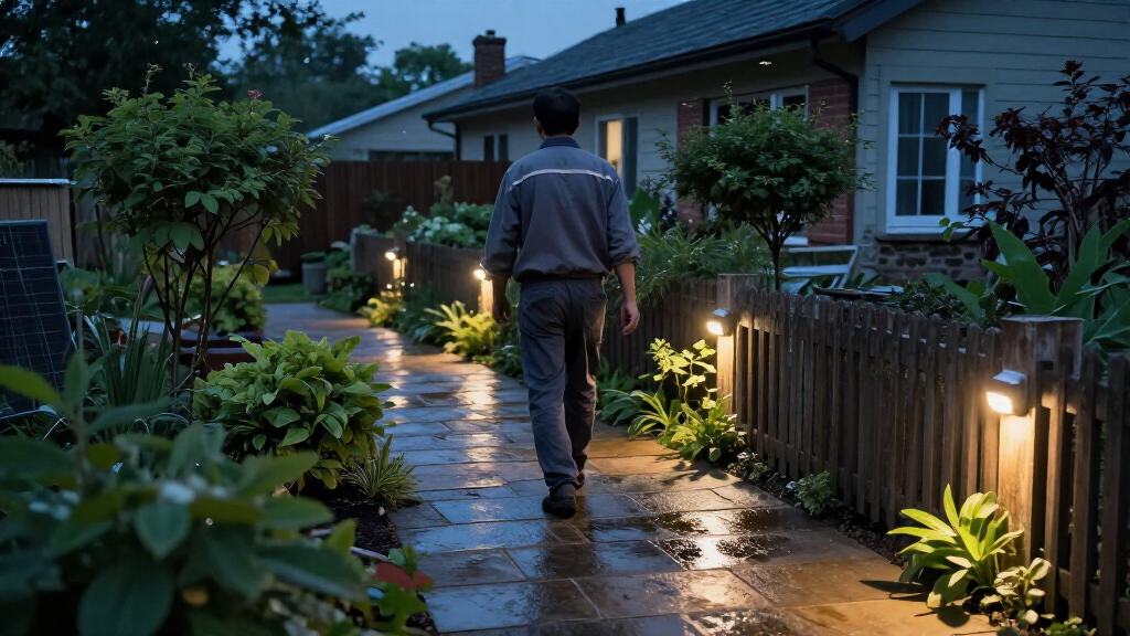 solar motion sensor lights