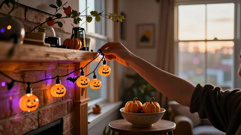 Halloween decorative string lights