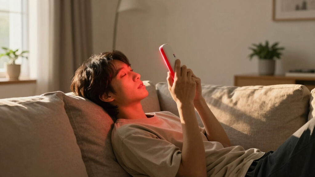 red light therapy devices for relaxation