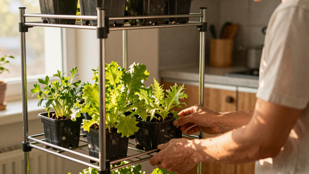 best indoor farm rack system