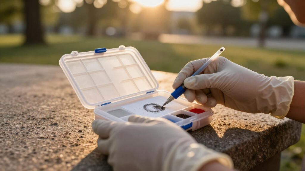 forensic science fingerprint kit