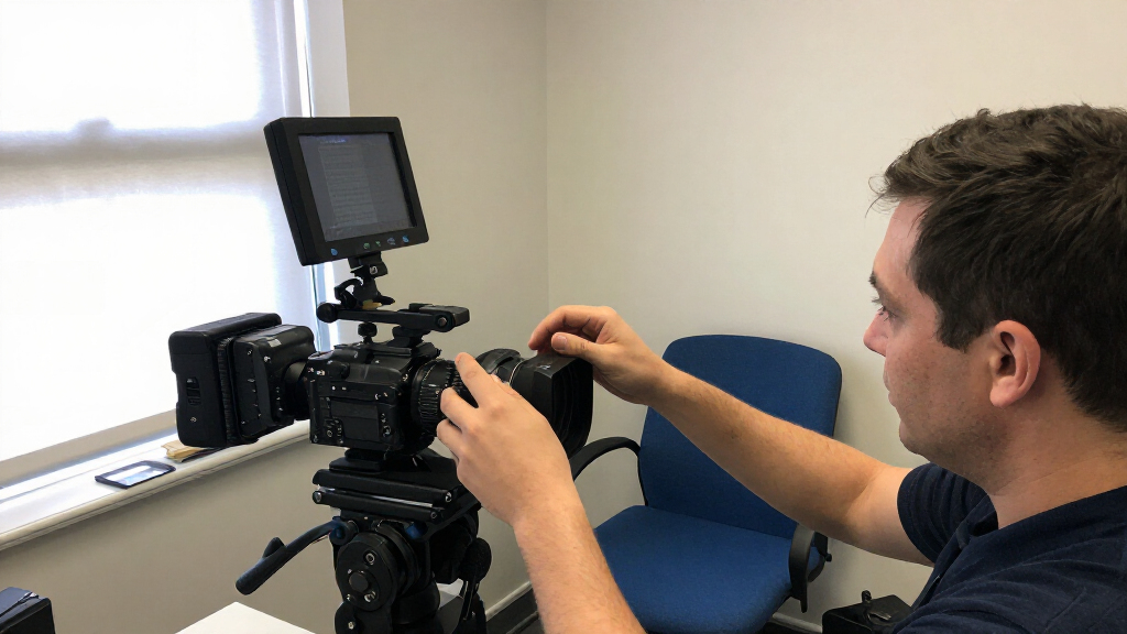portable teleprompters for video interviews