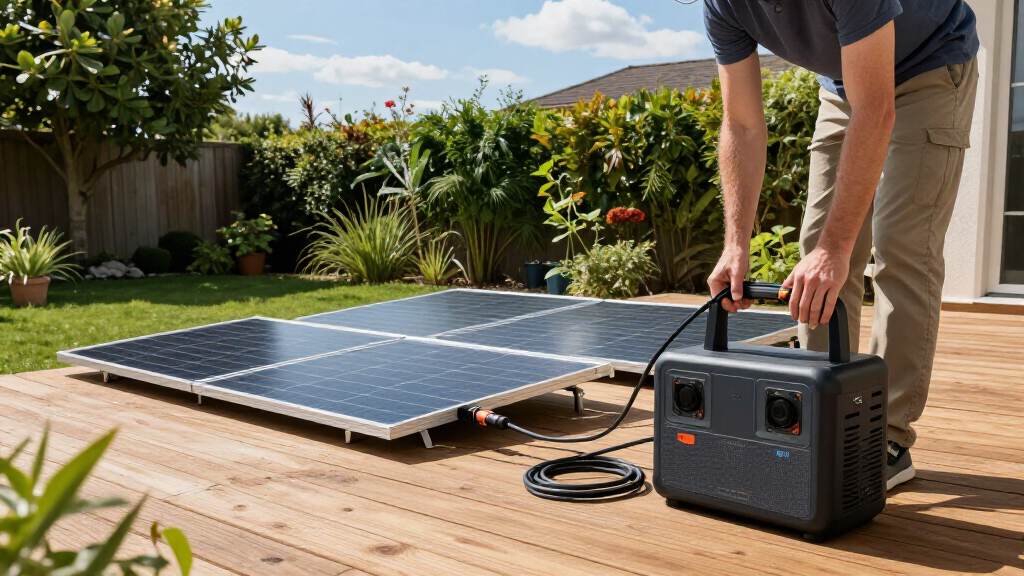 solar generator kit with 3000w panels