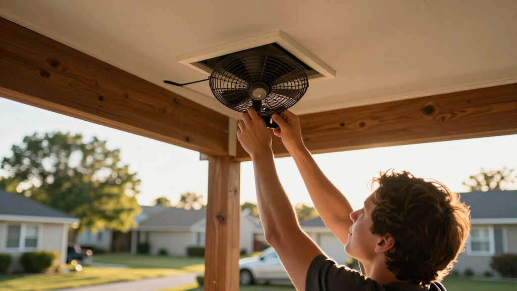 best roof mount whole house fans