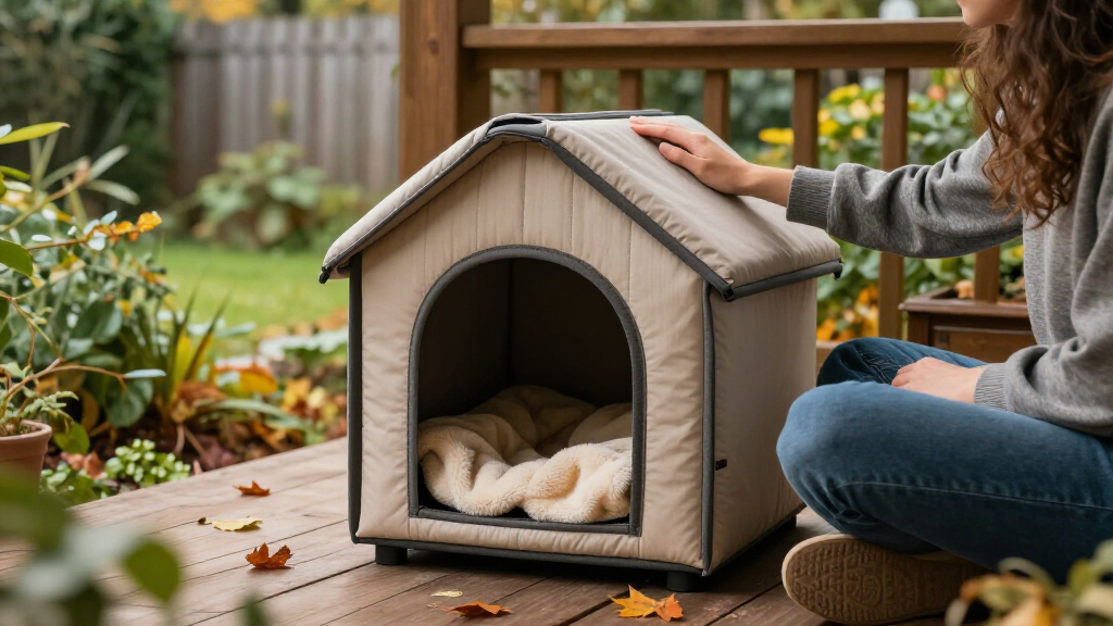 premium heated outdoor pet houses