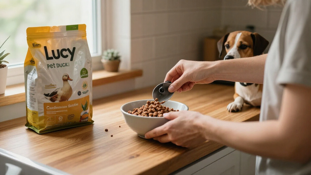 lucy pet duck dog food review