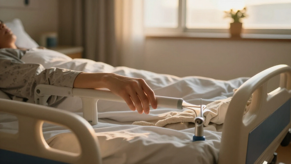 best electric hospital bed with side rails