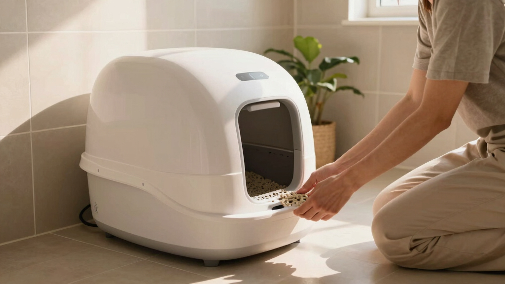 automatic cat litter boxes
