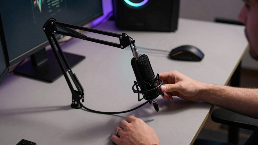 best desktop microphone stands for streamers