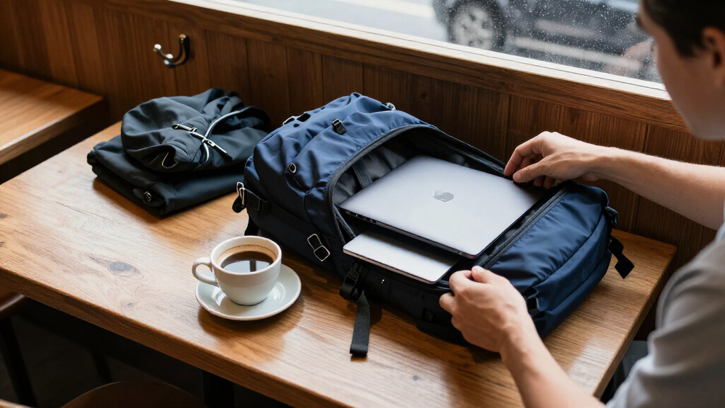 travel backpacks with lapcompartments