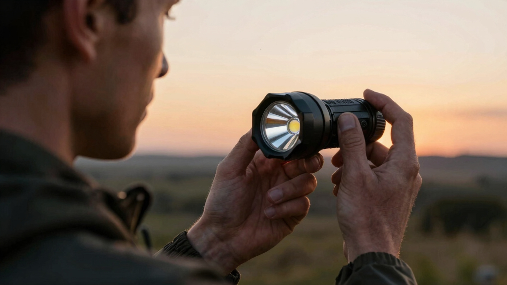 best rechargeable tactical flashlights