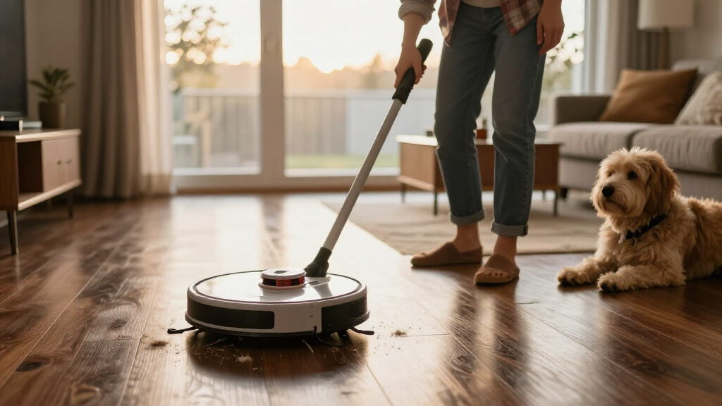 best robot vacuum for pet hair in large homes