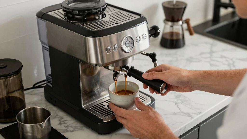 best rotary pump prosumer espresso machine for home barista