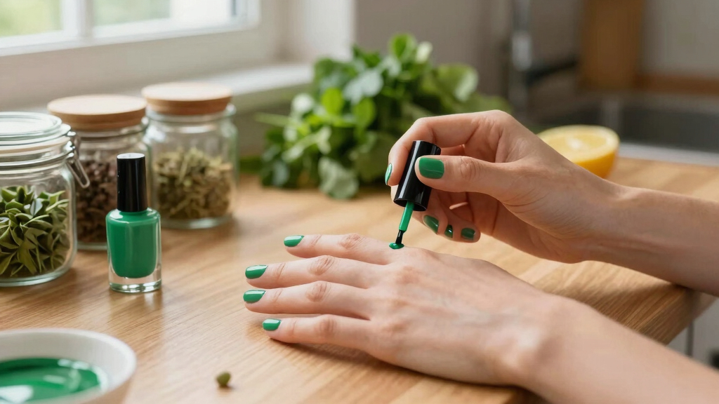 best green nail polishes