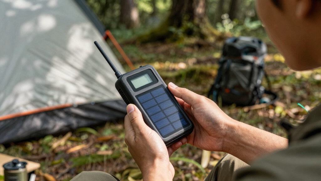 solar-powered emergency radios