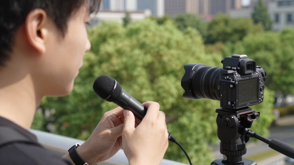 wireless microphone for vlogging