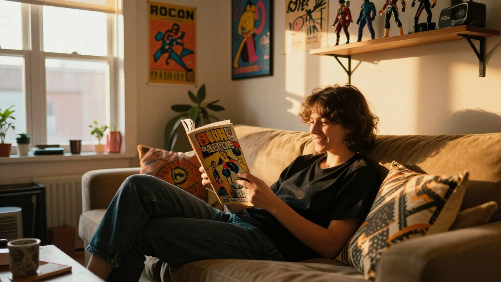 pop culture themed room decor
