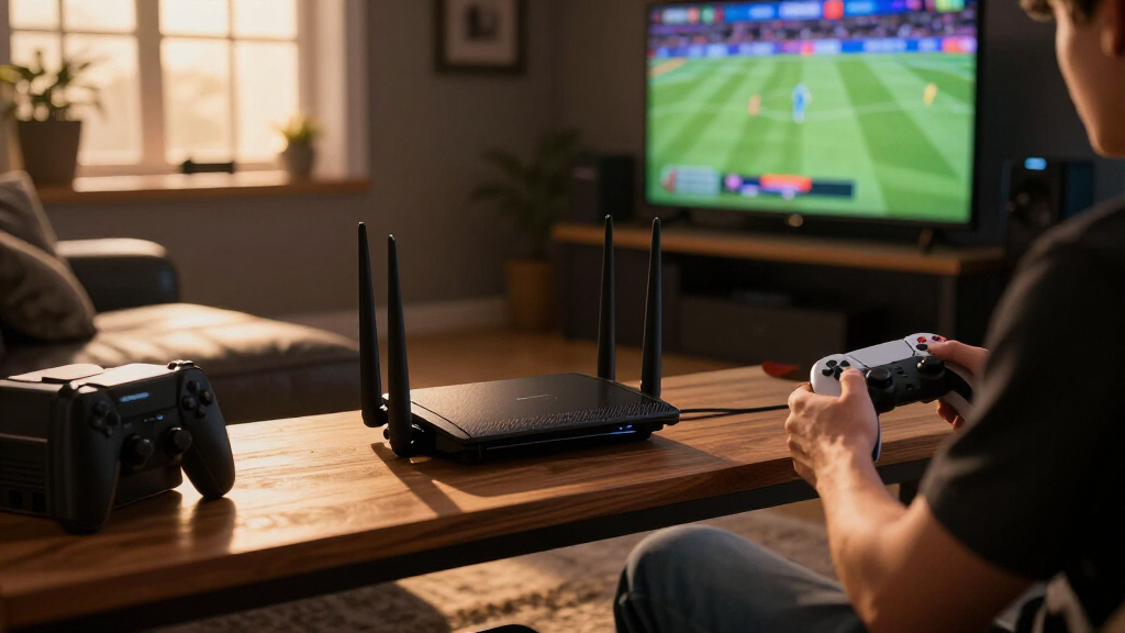 best mesh router for fan cave streaming setup