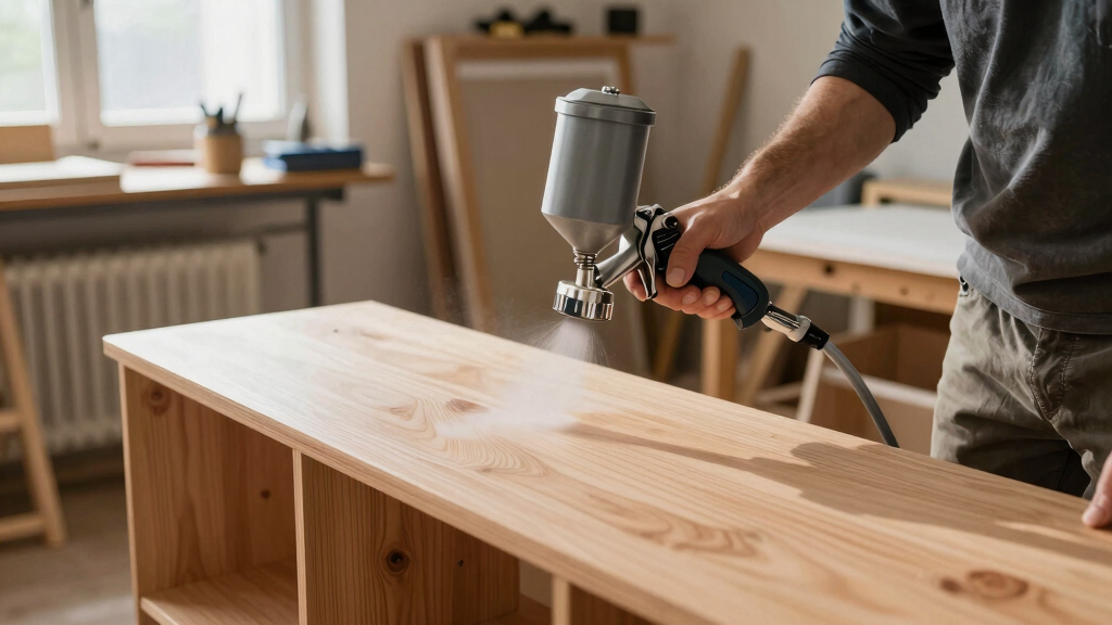 HVLP paint sprayers for woodworking