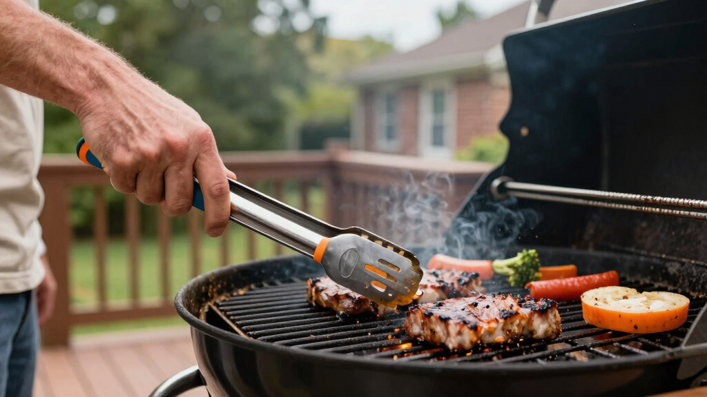outdoor BBQ grill tools
