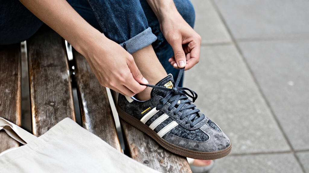 best tweed Samba sneakers