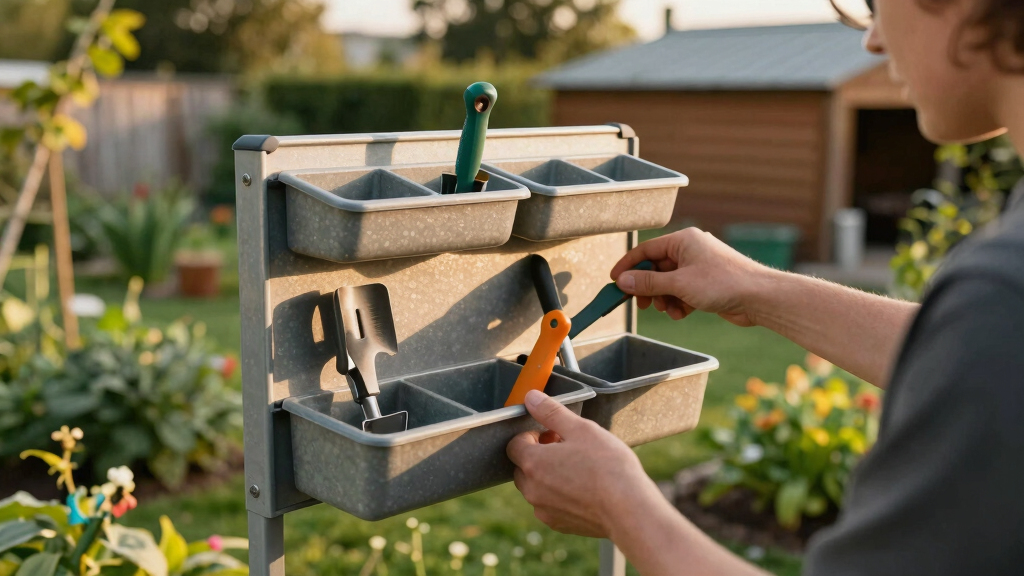 garden tool storage organizers