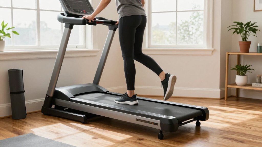 folding treadmill for small spaces