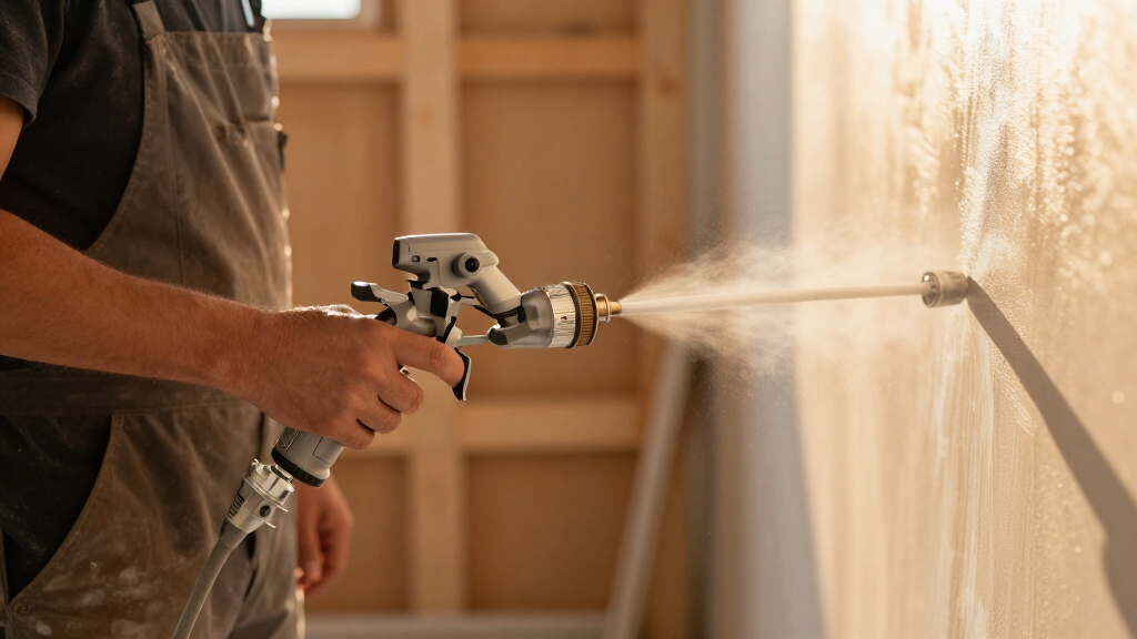 smart controlled airless paint sprayer