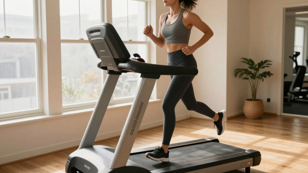 folding treadmill with incline for home